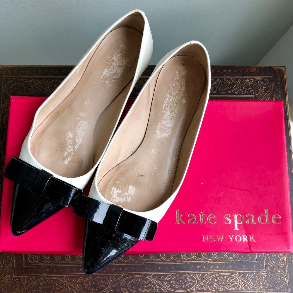 KATE SPADE Gabe pointed toe flats 7 M